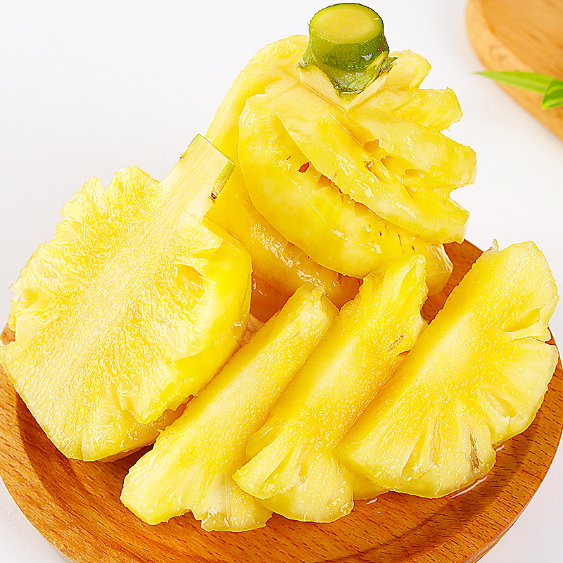 菠萝泰国国小去皮迷你网红红菠萝新鲜水果2斤菠萝