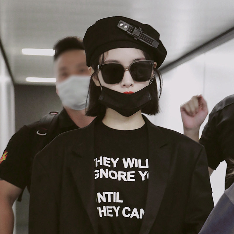 许佳琪佳琪同款帽子网红女生春夏韩系潮酷薄款画家帽子