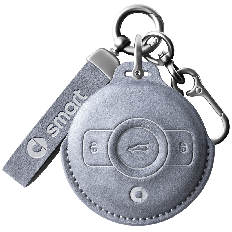 奔驰smart精灵3号三号汽车钥匙斯玛特一号巴博斯车用钥匙包