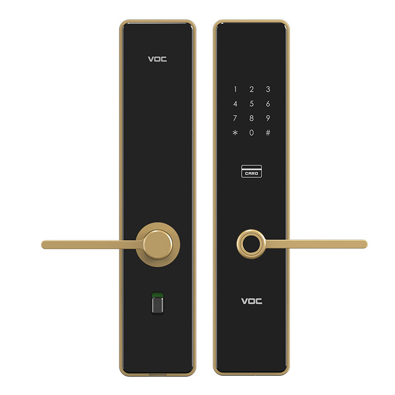 智能voc指纹家用防盗门密码锁门锁电子刷卡十大智能门锁