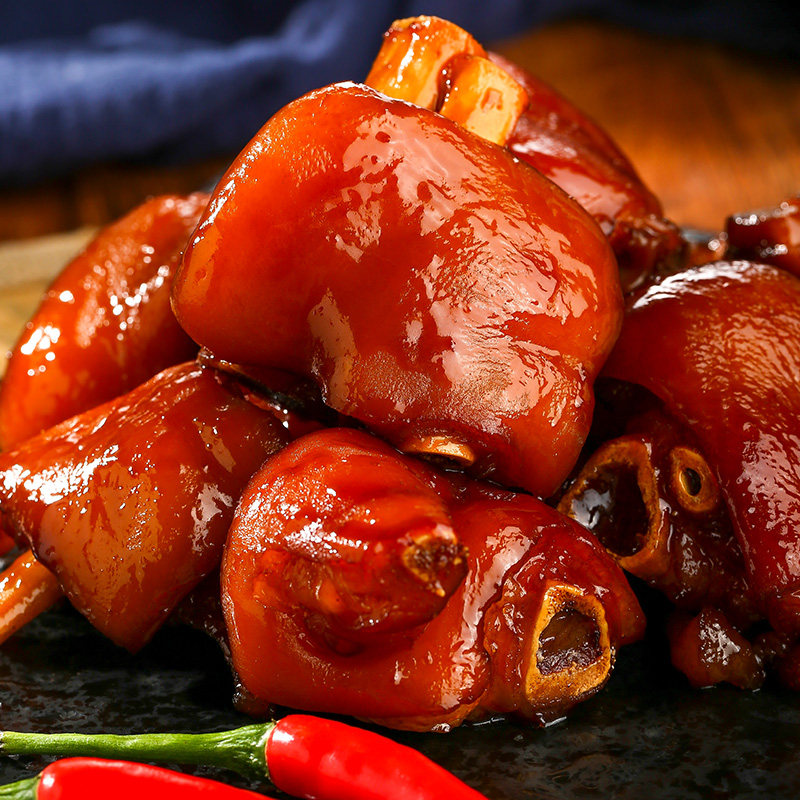 卤小品卤猪蹄香辣味卤猪脚追剧扛饿网红小零食卤猪手200g