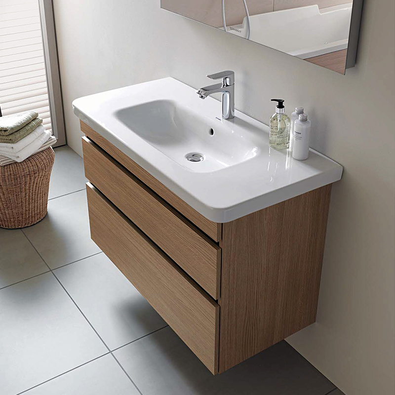 卫浴duravit杜拉维特浴室柜壁挂洗脸盆洗漱柜组组合ds6481浴室柜组合