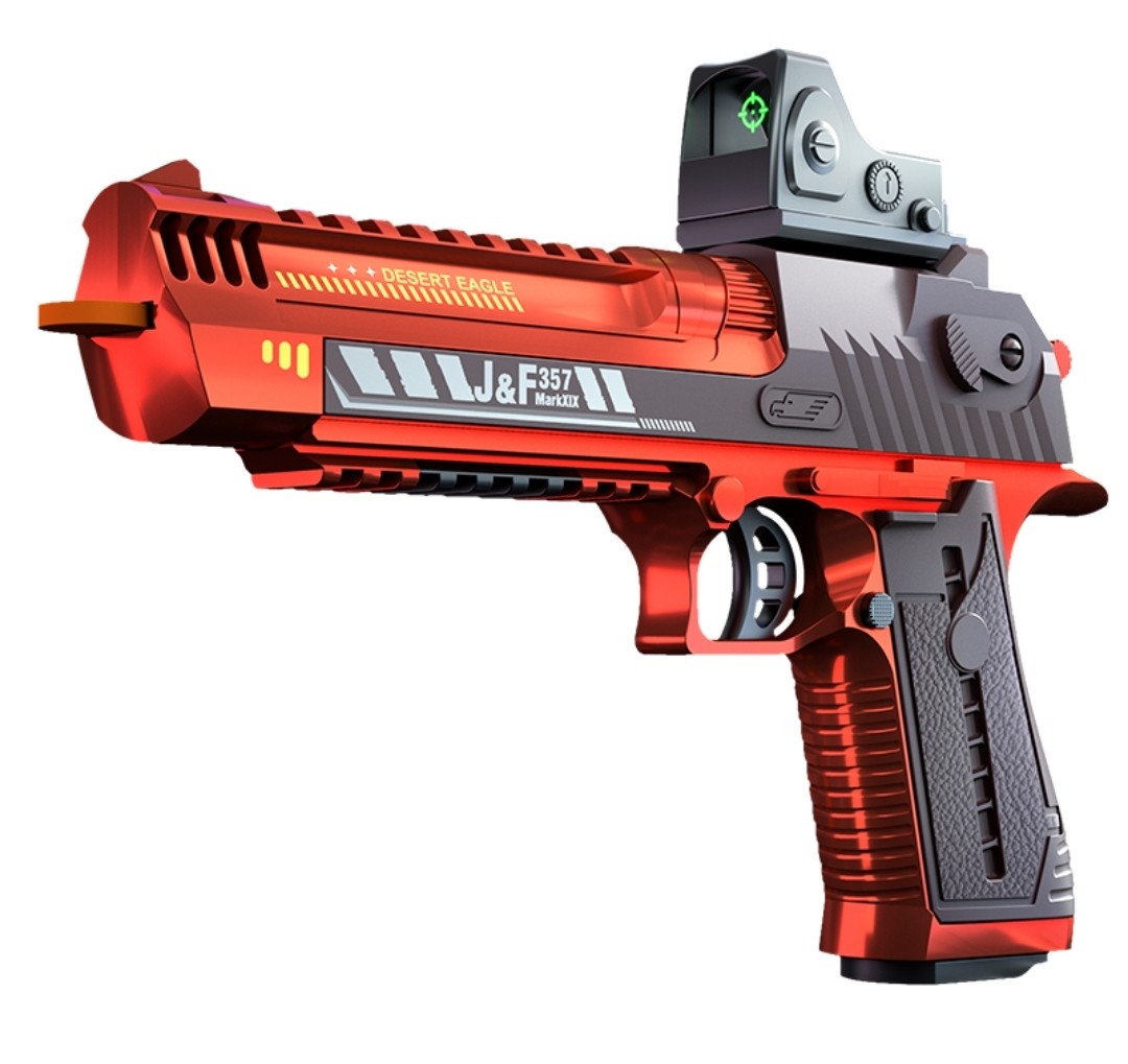 新品坚锋软飞片沙鹰仿真电动儿童玩具吃鸡装备亲子电动玩具枪