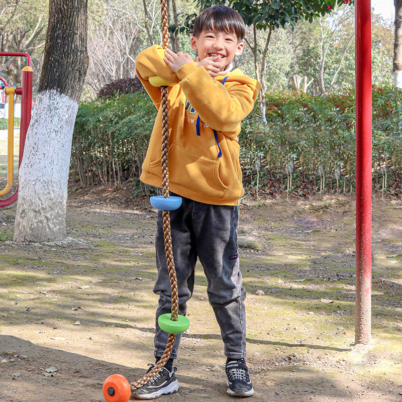感统训练儿童攀爬绳梯幼儿园爬绳软梯室内户外感统训练器材