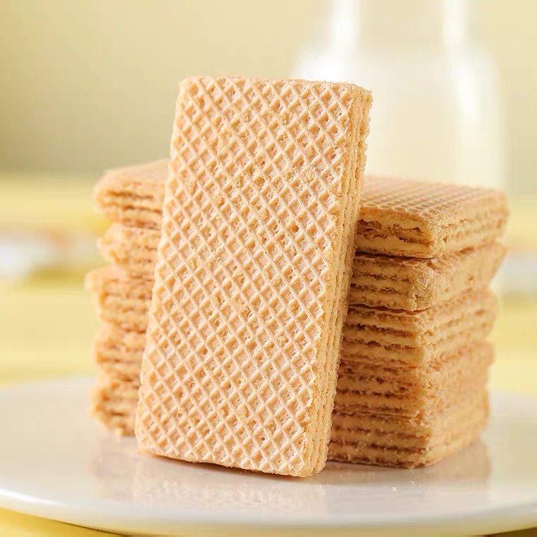 欢盼豆乳威化饼干30包两份80包食品办公室零食威化饼干