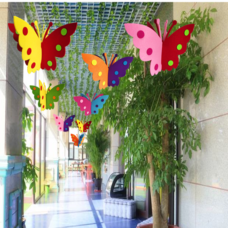 幼儿园吊饰吊顶装饰教室走廊屋顶悬挂物布置挂件空中吊饰