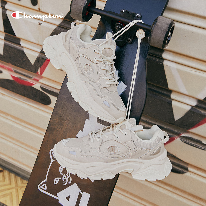 champion冠军女鞋奶泡1代老爹2022新款秋季鞋子时尚休闲鞋