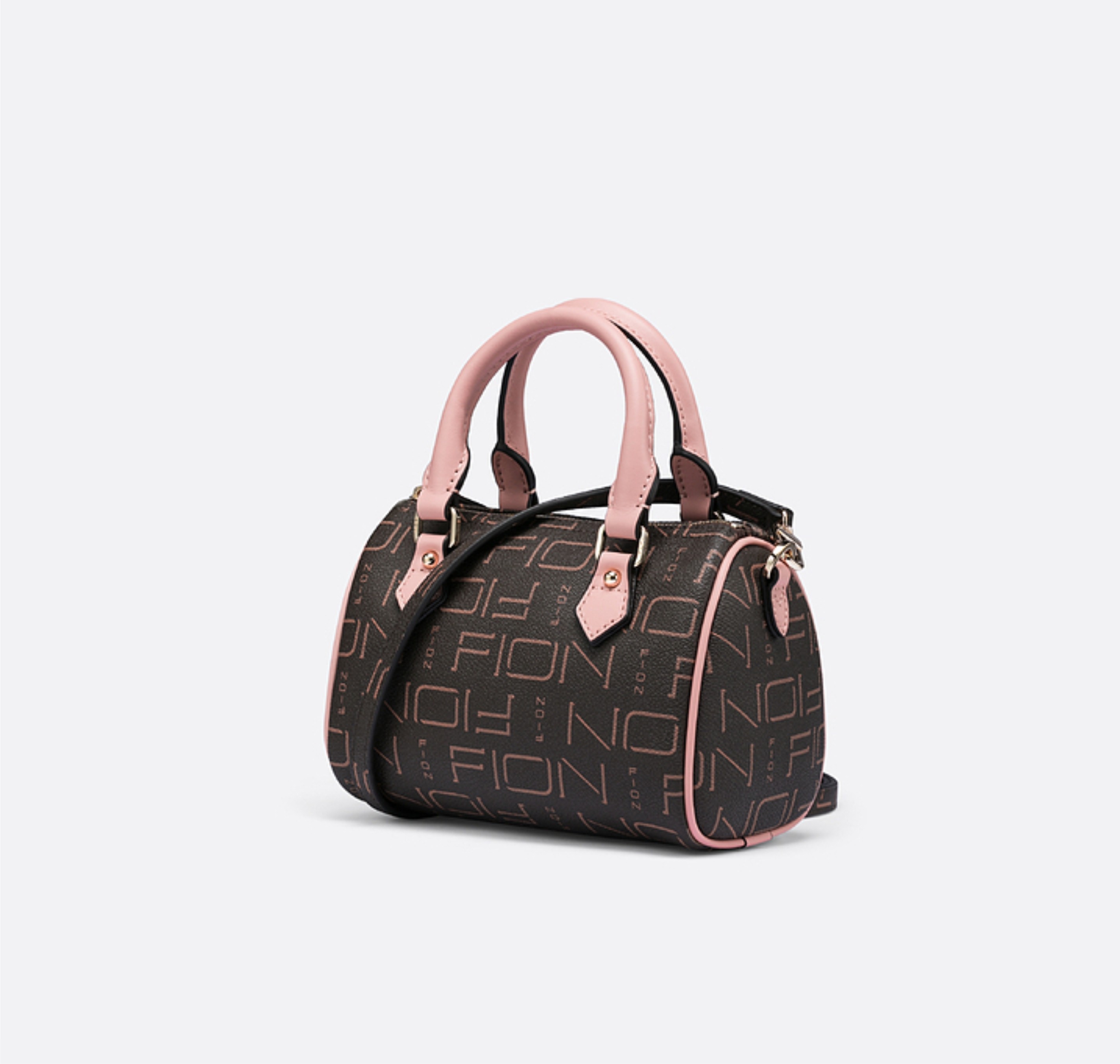 fion菲安妮轻奢女包潮流通勤波士顿手提休闲时尚斜挎包小方包