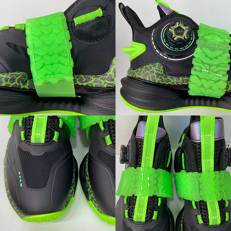 安踏御空儿童篮球球鞋男大童犟弹高耐磨纽扣运动鞋