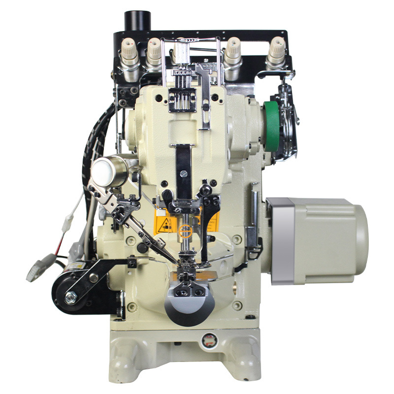 大和本款三针五线筒式小嘴直电脑自动剪线牛头缝纫机