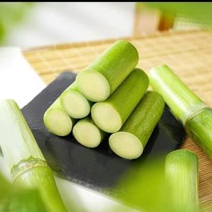 陶山甘蔗新鲜青皮绿皮无节甘蔗现砍孕妇水果应季脆甜顺丰包邮礼盒