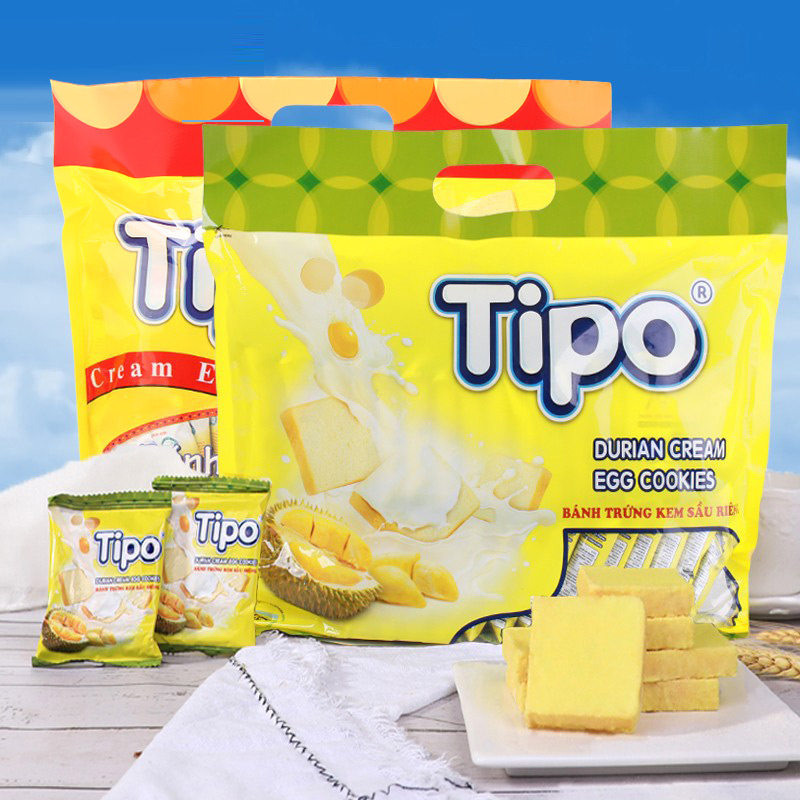 tipo面包干越南进口饼干片早餐蛋糕喜饼伴手礼休闲零食 自营 - 淘宝网
