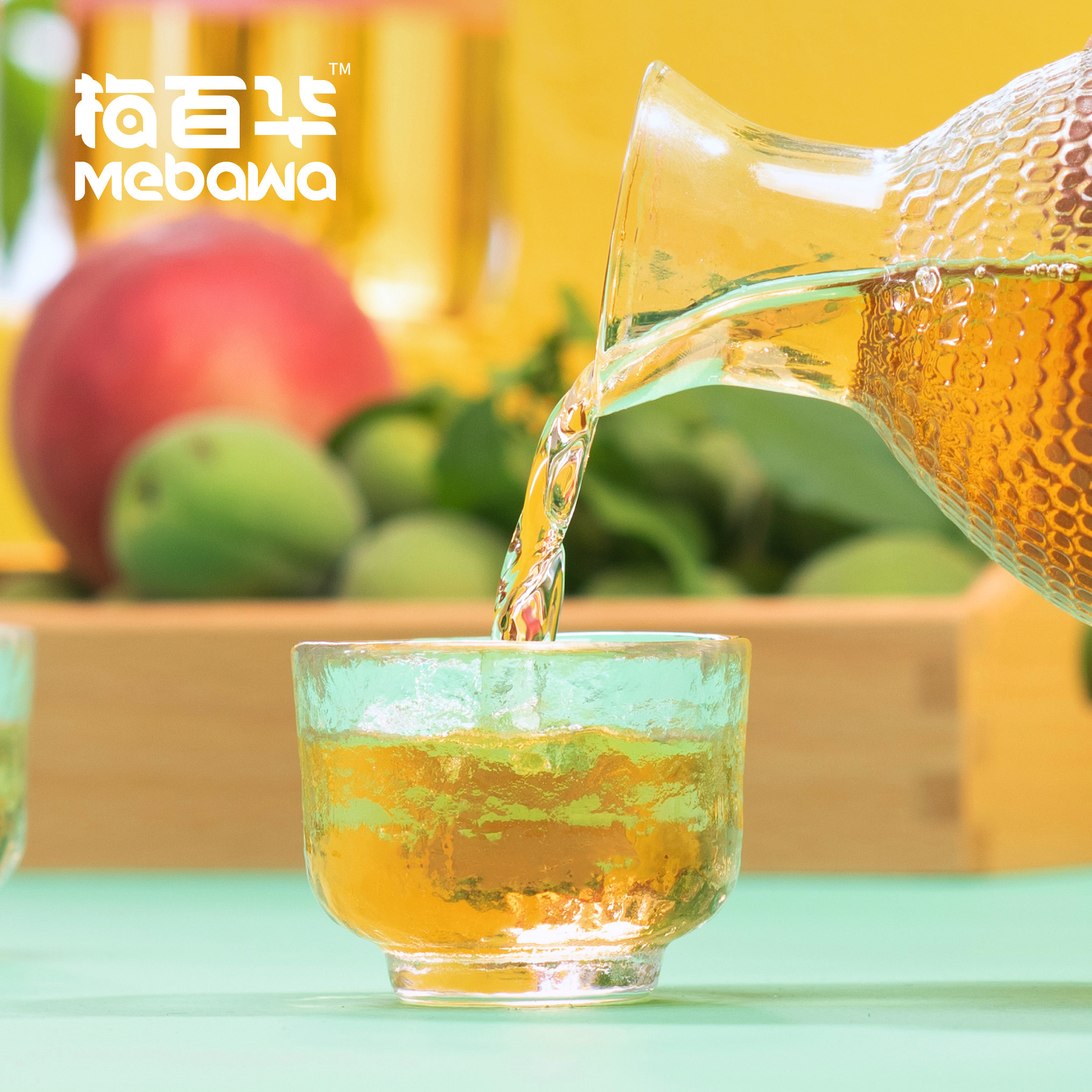 低度百华青梅酒水水蜜桃女生果酒甜酒微醺梅酒果酒