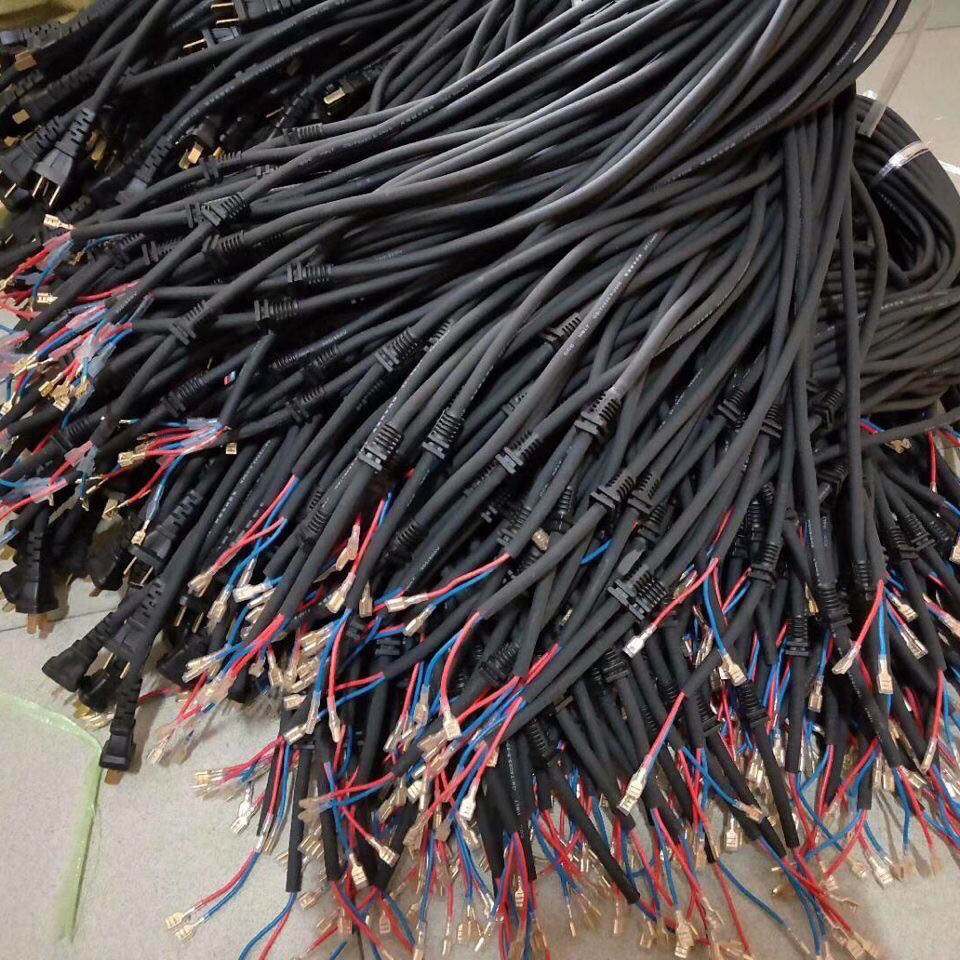 原装柔软1平方加粗大功率电磁炉专用电源线纯铜两芯电源线