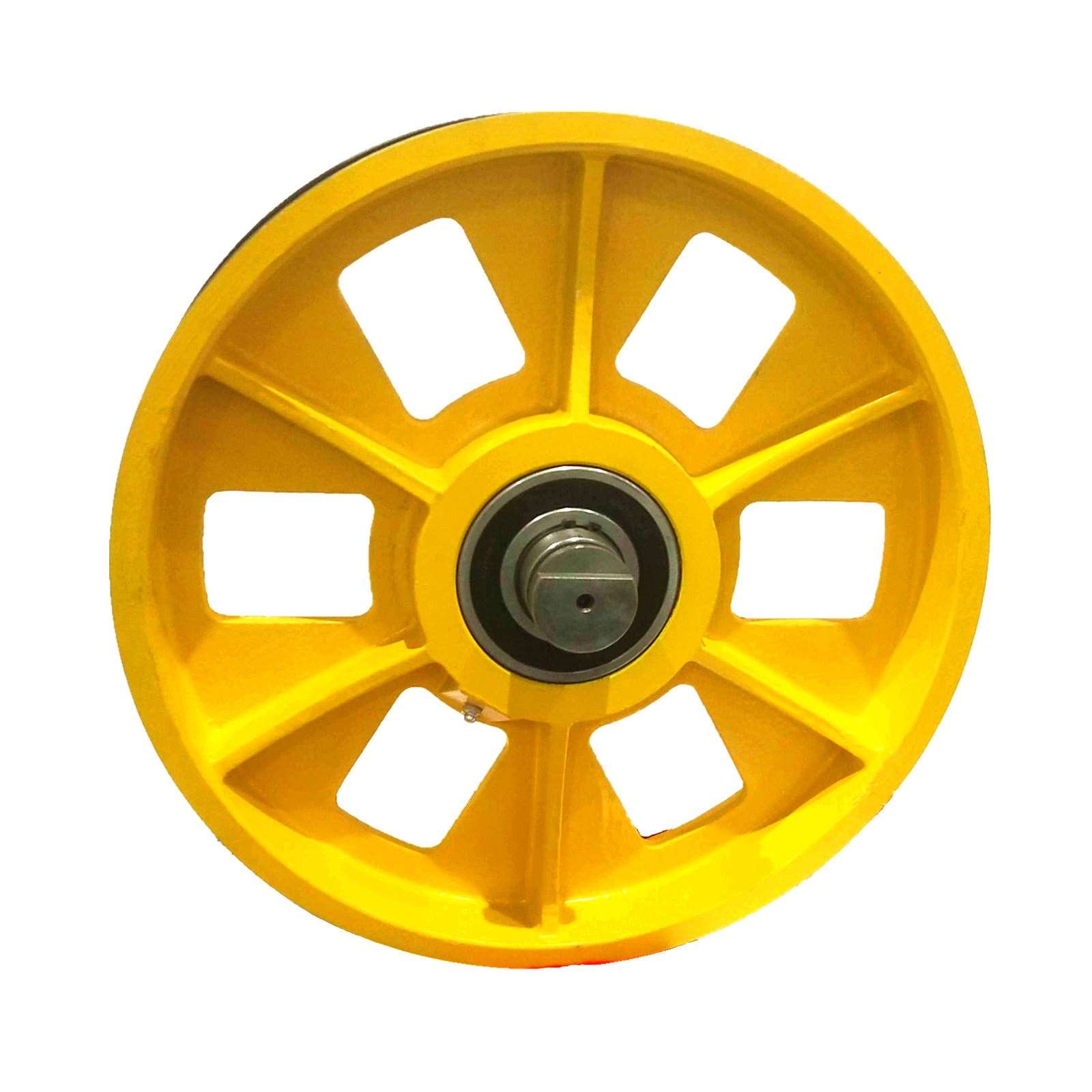 电梯巨人通力重反绳轮导向铸铁轿顶返绳轮轿底滑轮