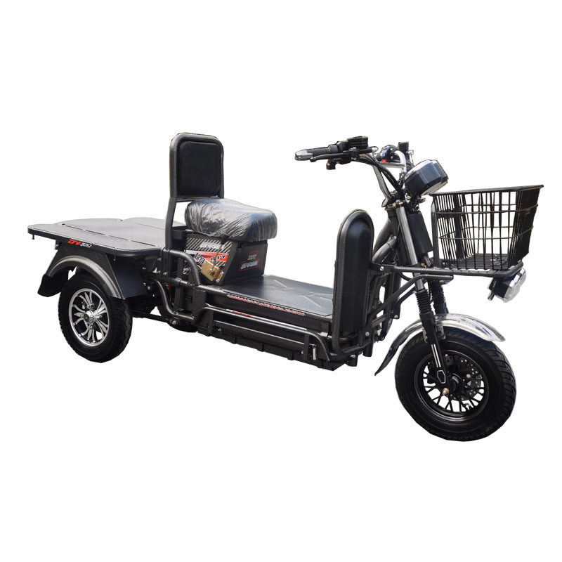 新款拉客送货家用王家用爬坡快递载货快餐载重电动三轮车