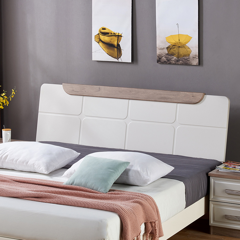 板式床头简约现代落地床头板卧室靠背单买新中式床架