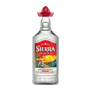 Sierra幸运帽小红帽金银色龙舌兰tequila烈酒墨西哥38度tequila