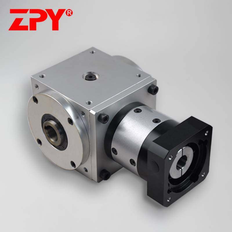 减速机转角90度伺服齿轮箱扭矩精密中空螺旋伞齿行星齿轮减速机