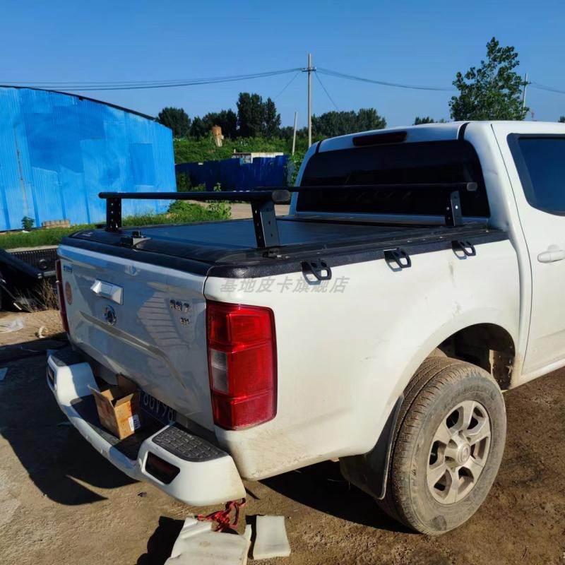 锰钢款皮卡车改装专用行李架横杆车厢货架龙门架行李架横杆