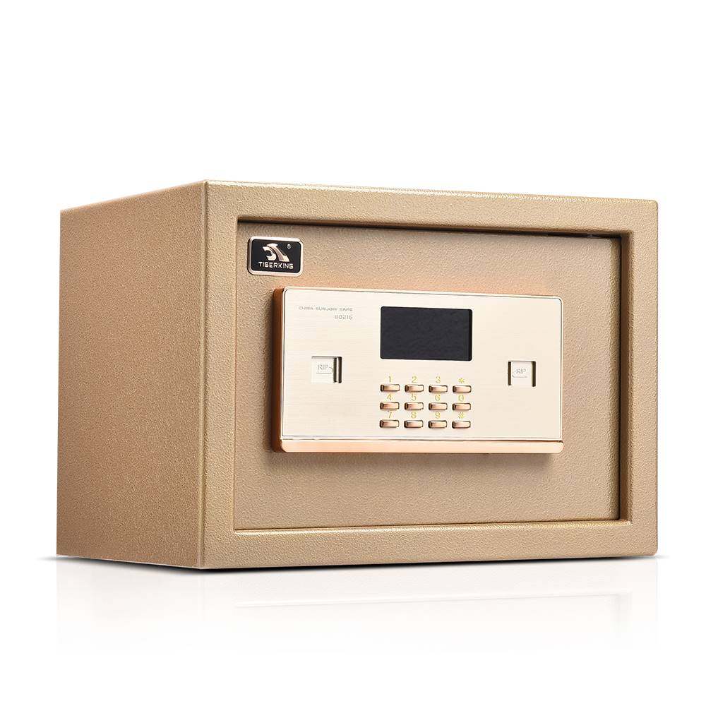 保险箱虎王品牌全钢家用酒店小型电子钥匙保管箱保管箱