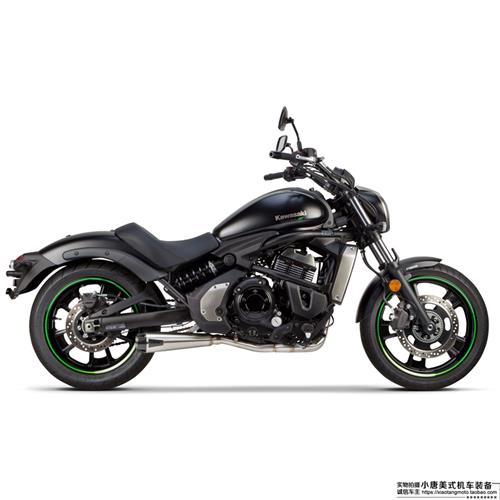 美国国产tbr川崎小火火神vulcan改装全段排气其他摩托车用品