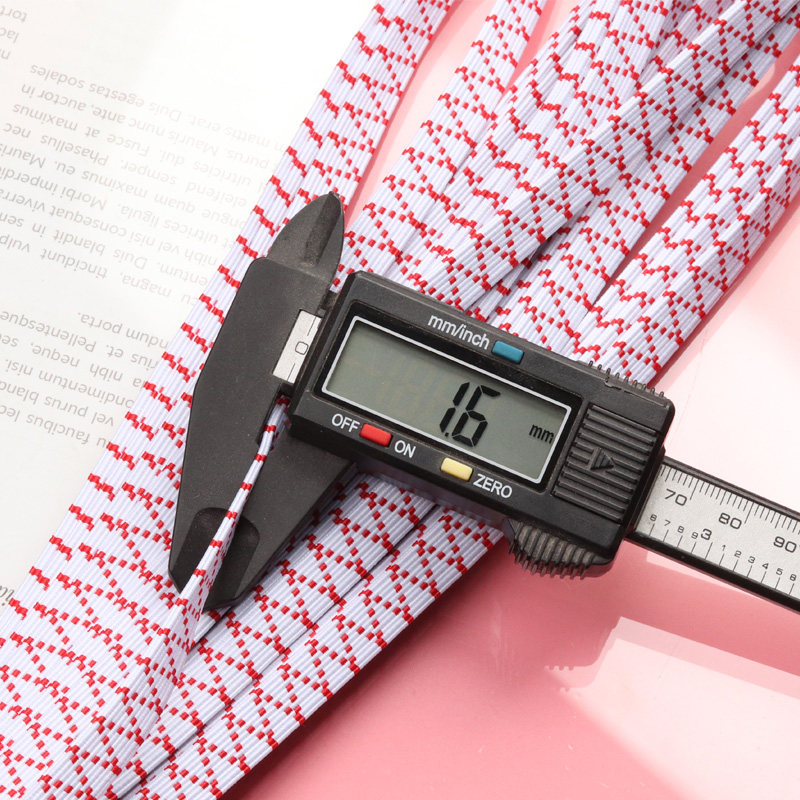 高弹力裤头绳子扁宽耐用橡筋袖套裤腰橡皮筋双层松紧带