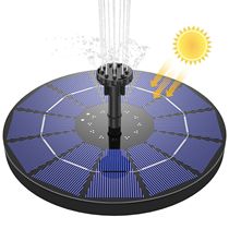 Solar Fountain Pumps Solar Fish Pool Water Pumps Cycle Water Spray Small Outdoor High Power Oxygenation Pumps Micro