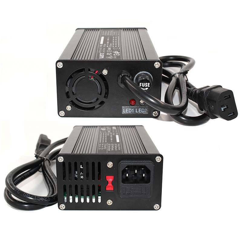 充电器弘孚24v10a294v锂电池电动车铁锂292v快充铝合金电动车充电器