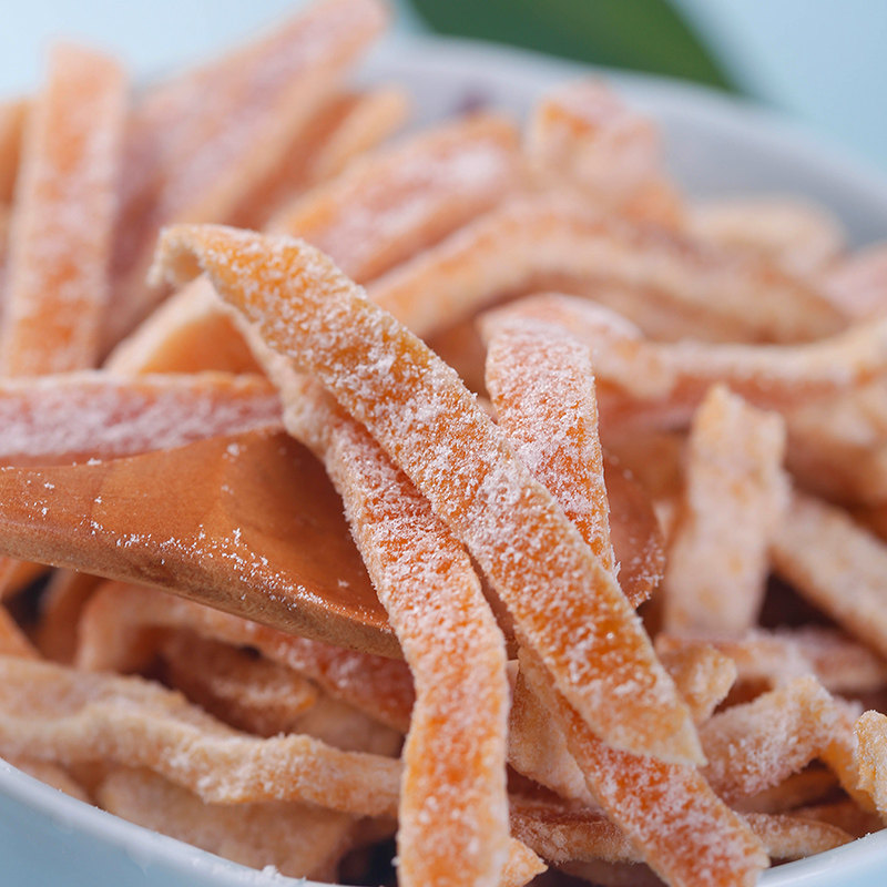 盐津陈皮500g蜜饯果干冰糖杨梅水果干果果脯陈皮