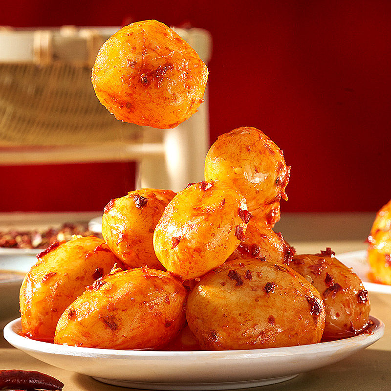 炭烤坨坨洋芋50g20袋小土豆即食卤味素食小吃其它