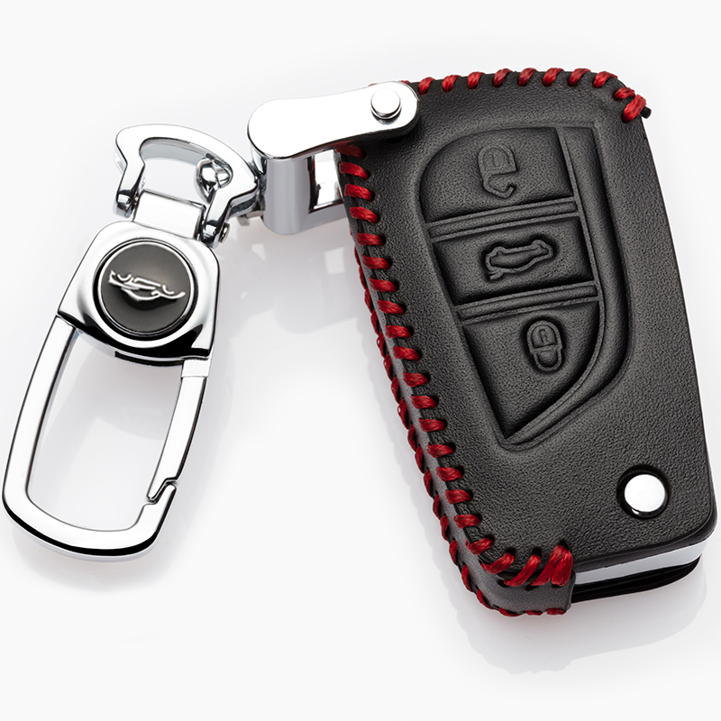 适用于卡罗拉钥匙套丰田卡罗拉双擎钥匙套真皮18款丰田钥匙包套扣