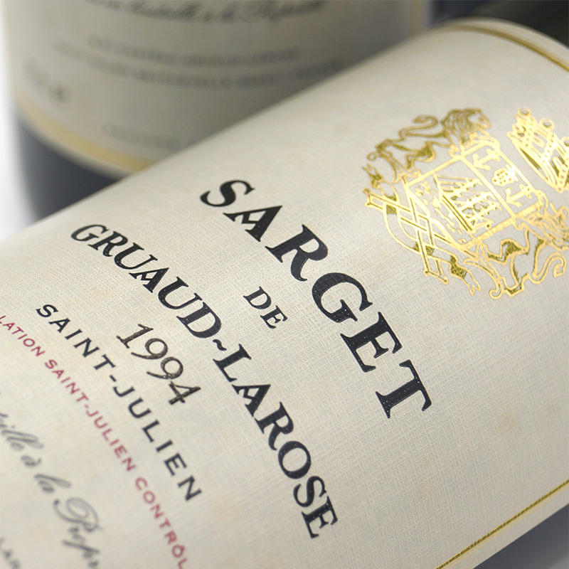 1994金玫瑰庄园副牌干葡萄酒法国名庄原瓶装进口红酒gruaudlarose-mc
