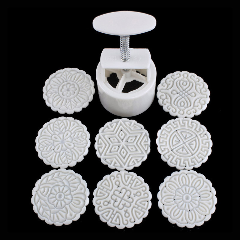 帕帕罗蒂清明果模具中秋手压式月饼模具模型绿豆糕点冰皮月饼模子