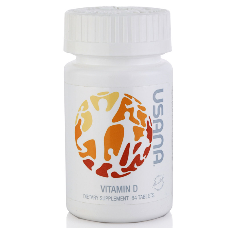 美国直邮美产usana 优莎娜维生素d84片进口营养保健品促进钙吸收 - 爱