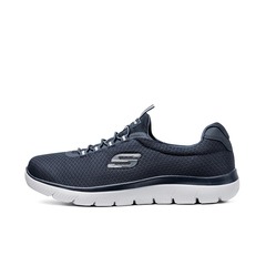 Skechers斯凯奇休闲运动鞋2024夏季官方正品男轻量舒适透气跑步鞋价格比较