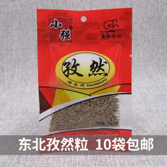 东北小强烧烤孜然粒粉20g韩式烤肉调料10袋烧烤调料