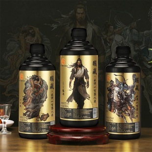 拍12瓶送收藏证国藏水浒108将52度浓香型500ml*1瓶收藏品鉴酒FT