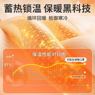 儿童保暖口罩3到6岁5到12岁8冬天防风防寒东北旅游滑雪加绒防冻脸