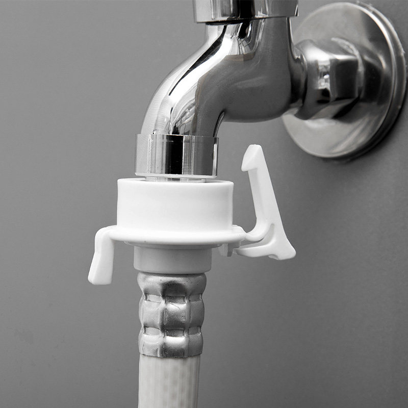 转接头洗衣机水龙头接头进水水管黄铜家用出水嘴卡扣洗衣机龙头