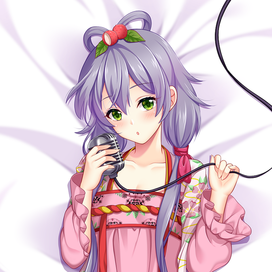 萌咔原创洛天抱枕汉服动漫周边二次元定制歌姬动漫毛绒