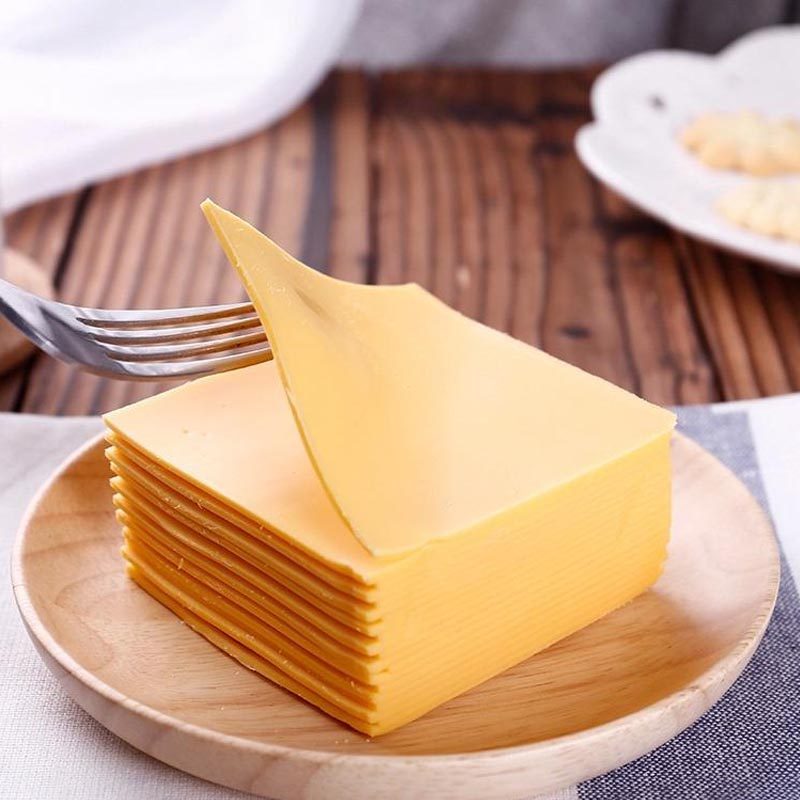 安佳芝士片奶酪片再制切达干酪片车打芝士84片汉堡乳酪片黄色包邮