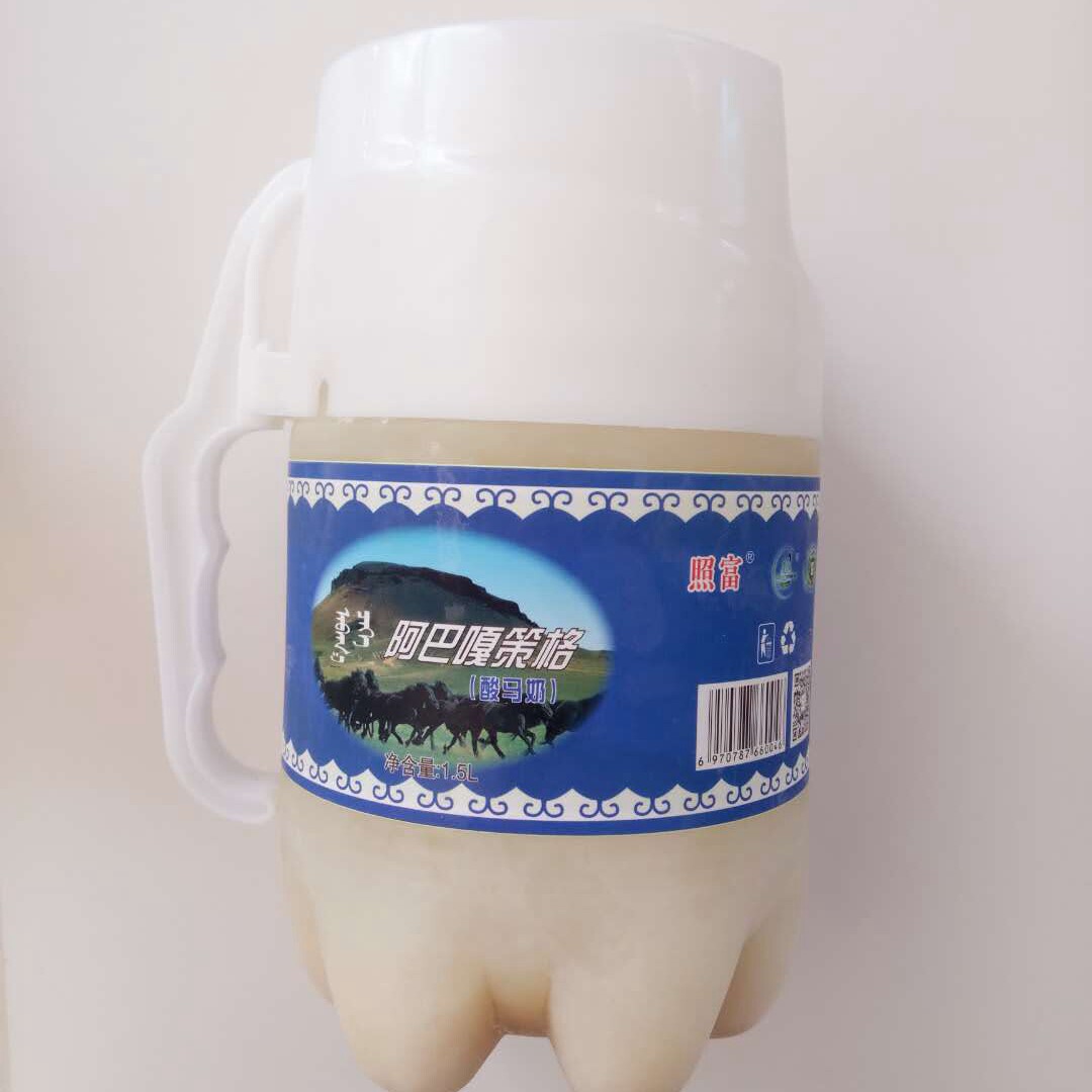 【酸奶】内蒙古特产锡盟阿巴嘎策格(酸马奶)1.5l (3