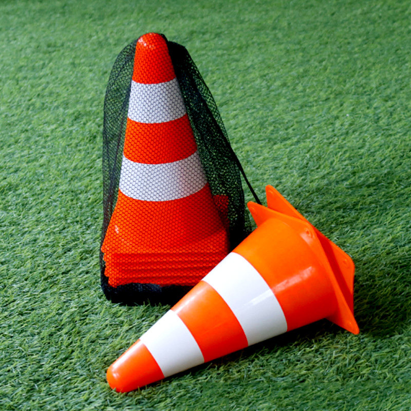 反光足球训练标志圆锥塑料路警示锥桶雪糕路障障碍物
