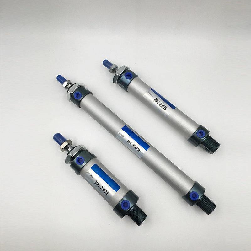 铝合金迷你气缸mal1675x100x125x150x200x250x300ca气缸