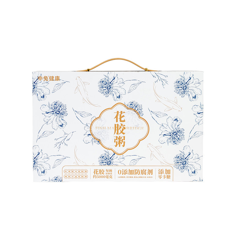 中免健康花胶粥168g*12 杨枝甘露红枣银耳羹送礼孕妇长辈礼盒装