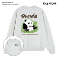 潮牌情侣同款加厚加绒防风简约卫衣