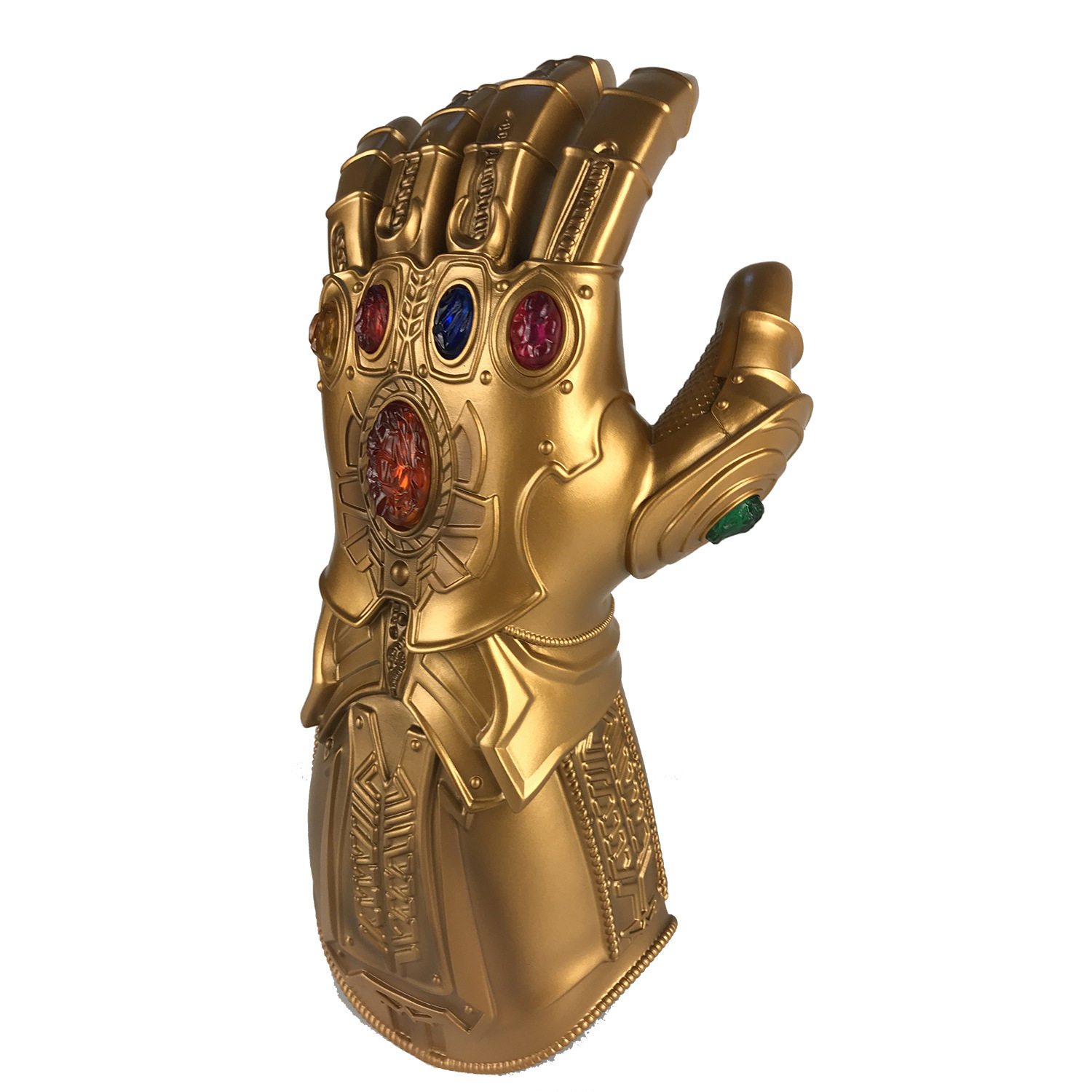 钢铁侠灭霸无限手套宝石可拆卸打响可动发光穿戴手套