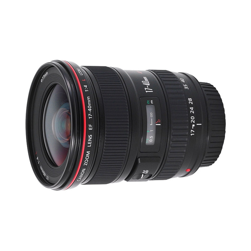 全新佳能ef1740mmf4lusm镜头1740超广角红圈人像镜头