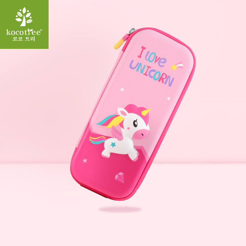 kk儿童笔袋小学生幼儿园铅笔盒男童文具卡通创意文具盒